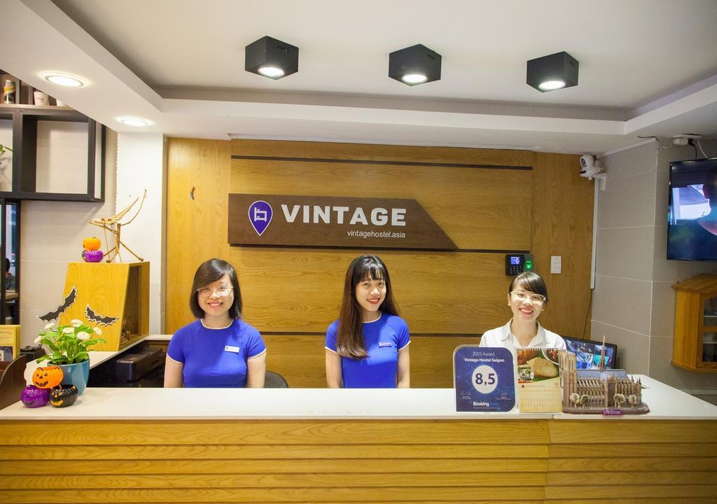 Vintage Hostel Saigon Bandar Ho Chi Minh Luaran gambar